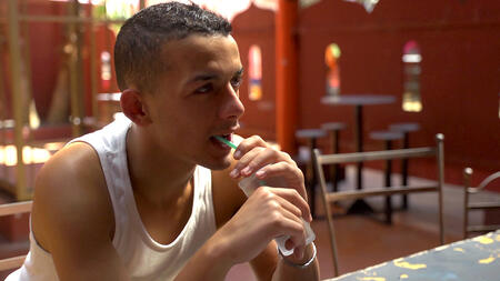 Amir Djeda en surchauffe